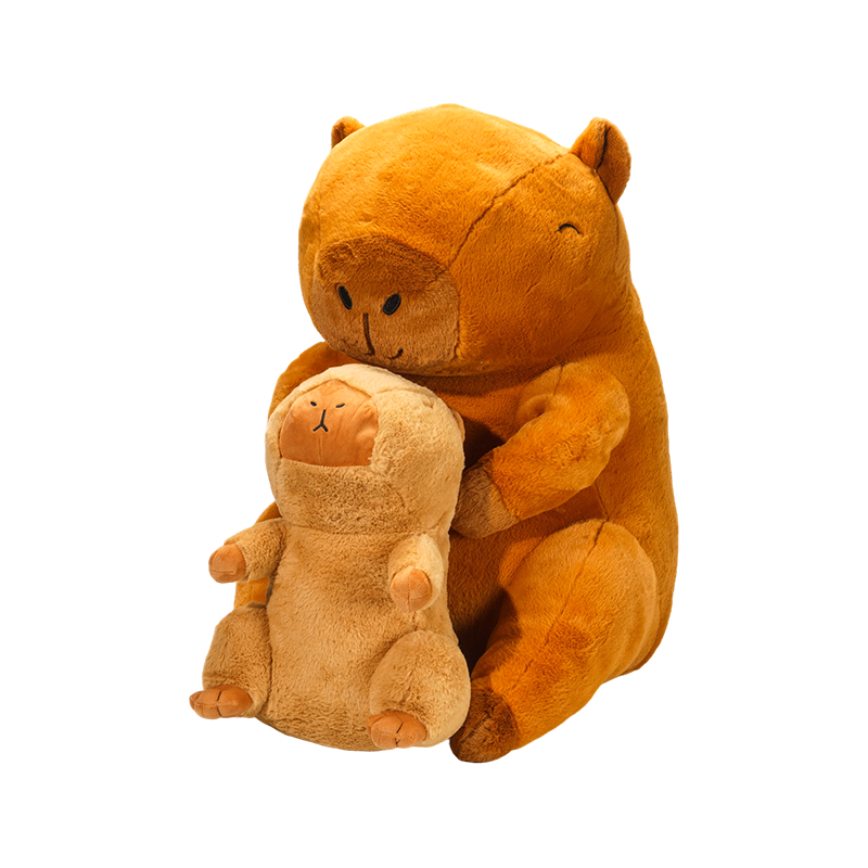 Preslatka plišana igračka capybara u različitim veličinama
