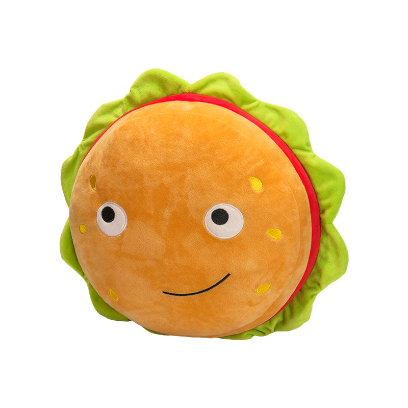 Plišani jastuk Creative Smiley Hamburger